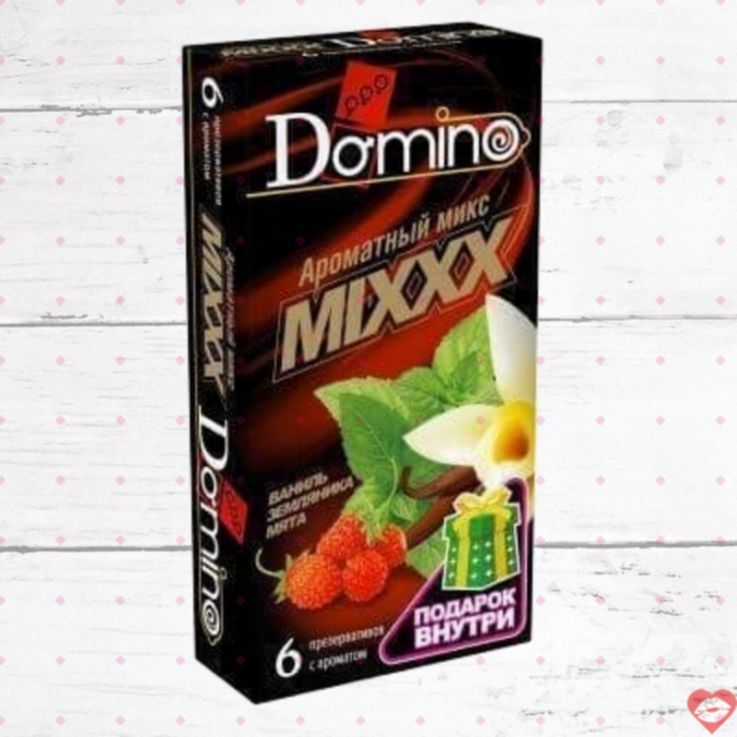 Bao Cao Su Domino Mix 6 Hương Ngọt Ngào Siêu Mỏng Thơm 