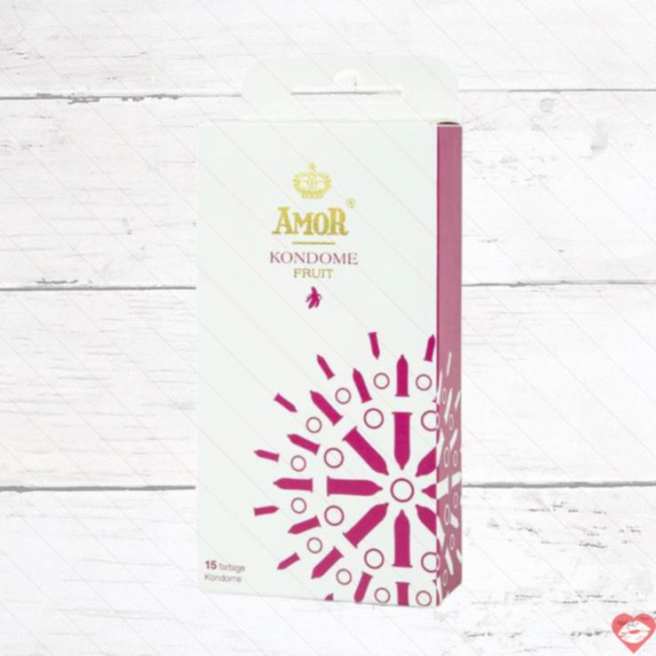 Bao Amor Fruit 15pcs Trái Cây Mỏng Thơm Hương Vị 
