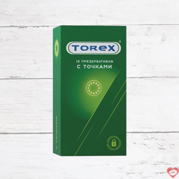 Torex №12 Condom Nốt Nổi Kích Thích Điên Cuồng 