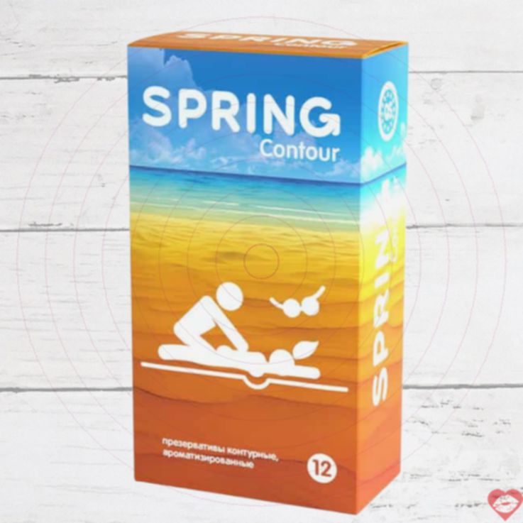 Bao Spring Contour 12cái Ôm Sát Tăng Khoái Cảm Tột Độ 