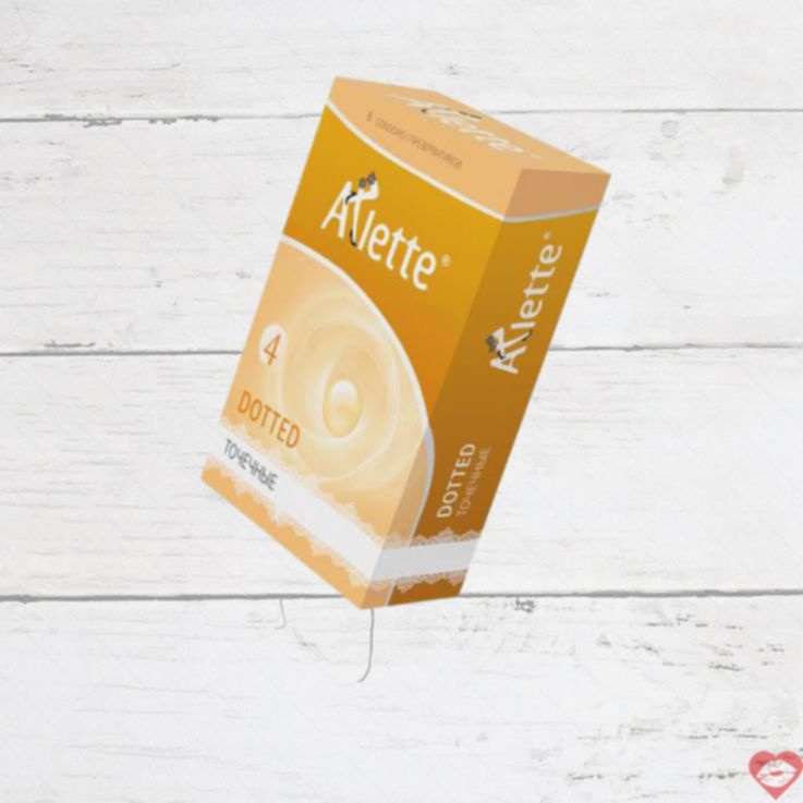 Arlette Bao Dotted Gân 6 Viên Bảo Vệ Khoái Cảm Đỉnh Cao 