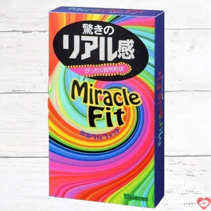 Sagami Miracle Fit Bao 10c Mỏng An Toàn Nhật 