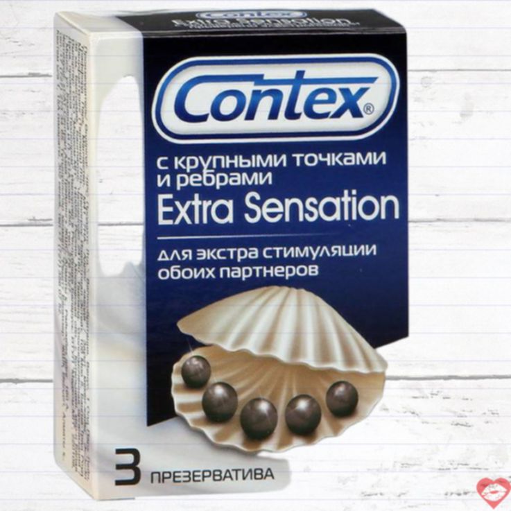 Pessary Contex Extra Sensation Gồ Ghề Tăng Khoái Lạc 