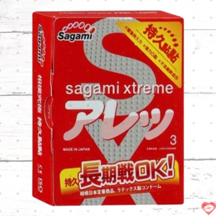 Sagami Xtreme Feel Long №3 Bao Siêu Mỏng Kéo Dài Yêu 