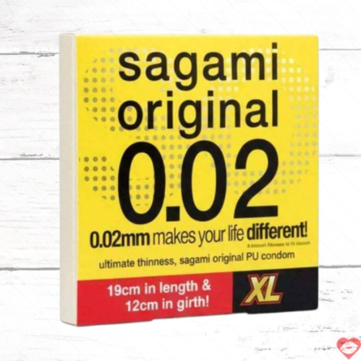 Sagami Original 0.02 XL Polyurethane Mỏng Siêu Mỏng