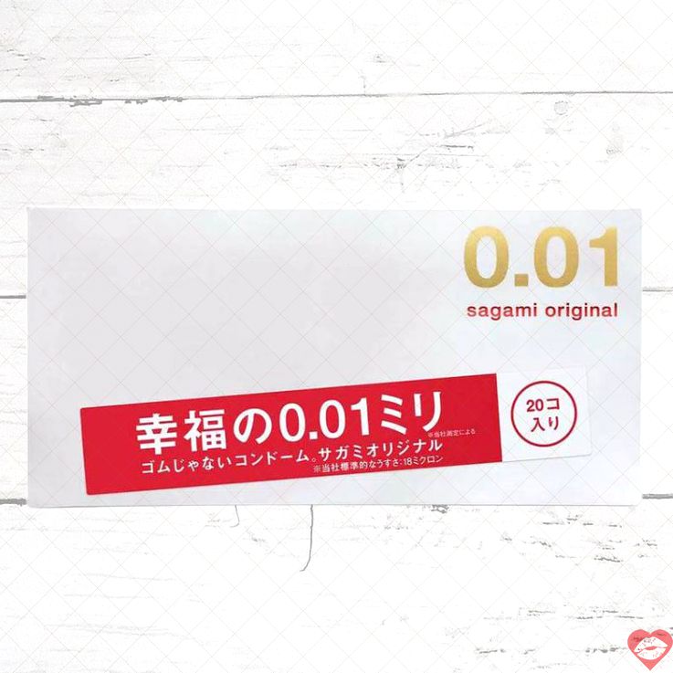 Set bao Sagami Original 0.01 20c cái siêu mỏng cảm
