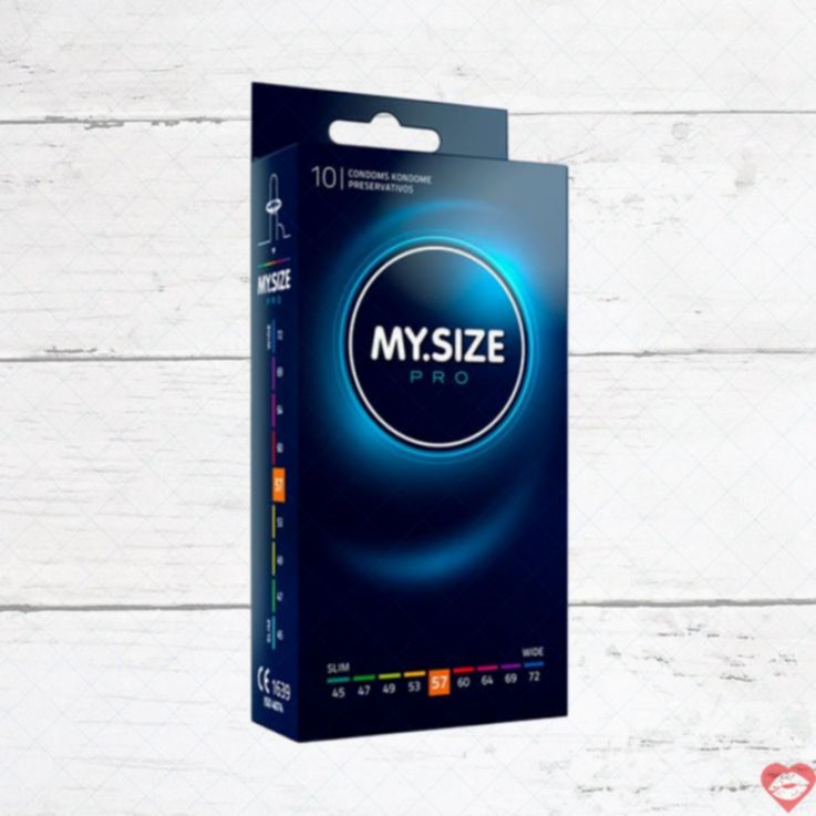 MY.SIZE PRO 57 Siêu Mỏng 10 Cái Vừa Vặn An Toàn