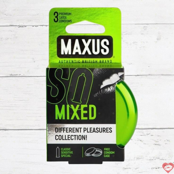 Maxus Mixed Bao Cao Su Hương Vị Siêu Thỏa Mãn 3 Viên