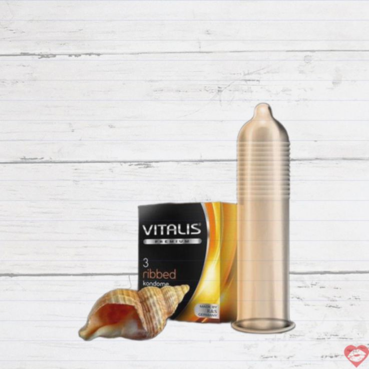 Vitalis Premium Rãnh 3 Cái 18cm Siêu Kích Thích