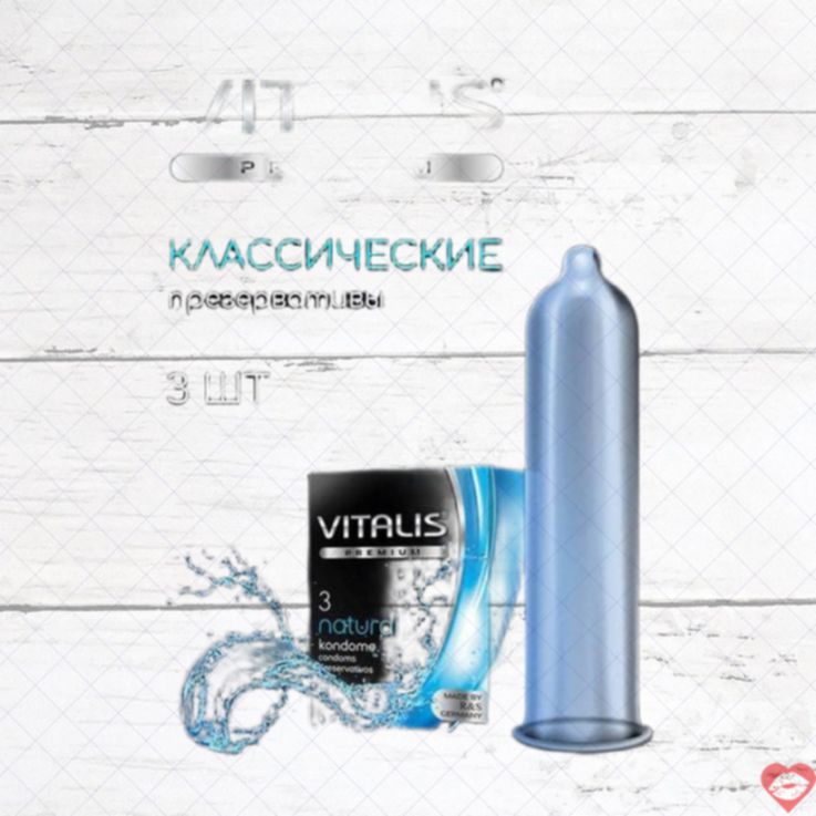 Vitalis Premium Bao 3 Viên Mỏng Siêu Cảm Giác