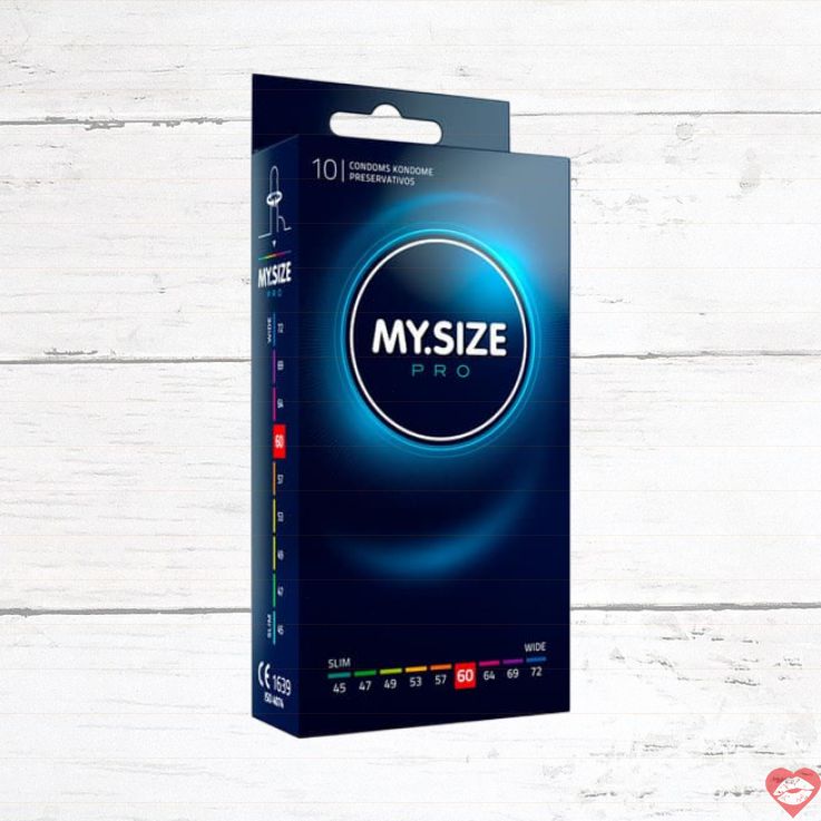 Bao MY.SIZE PRO 60 siêu mỏng 10 cái vừa vặn cực đỉnh