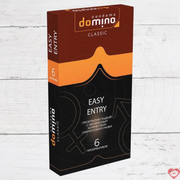 Domino Easy Entry Bao Cao Su Siêu Trơn 6pcs
