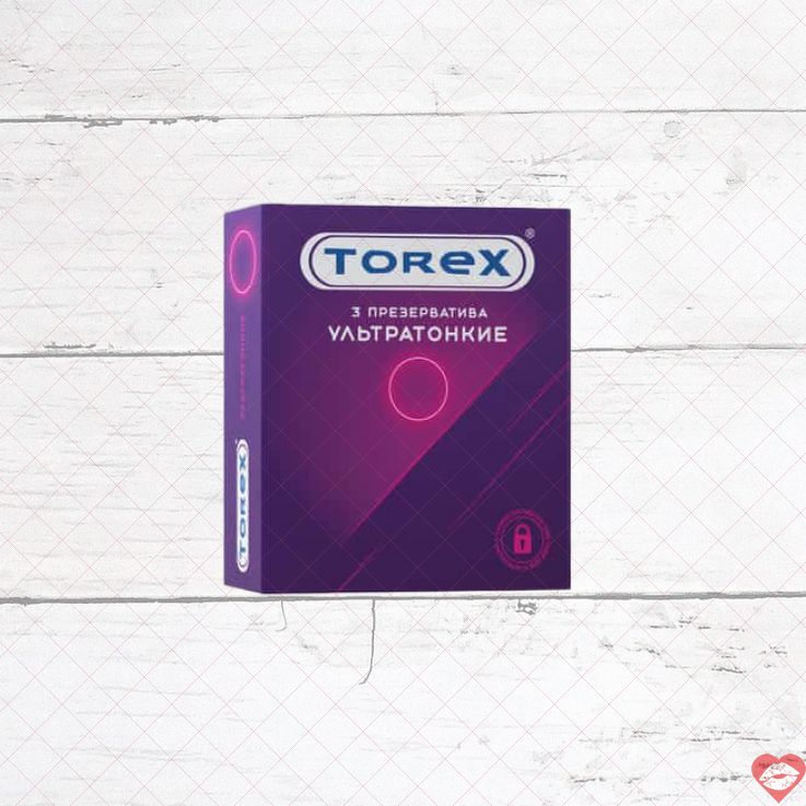 Torex Bao Cao Su Siêu Mỏng 3 Cái An Toàn