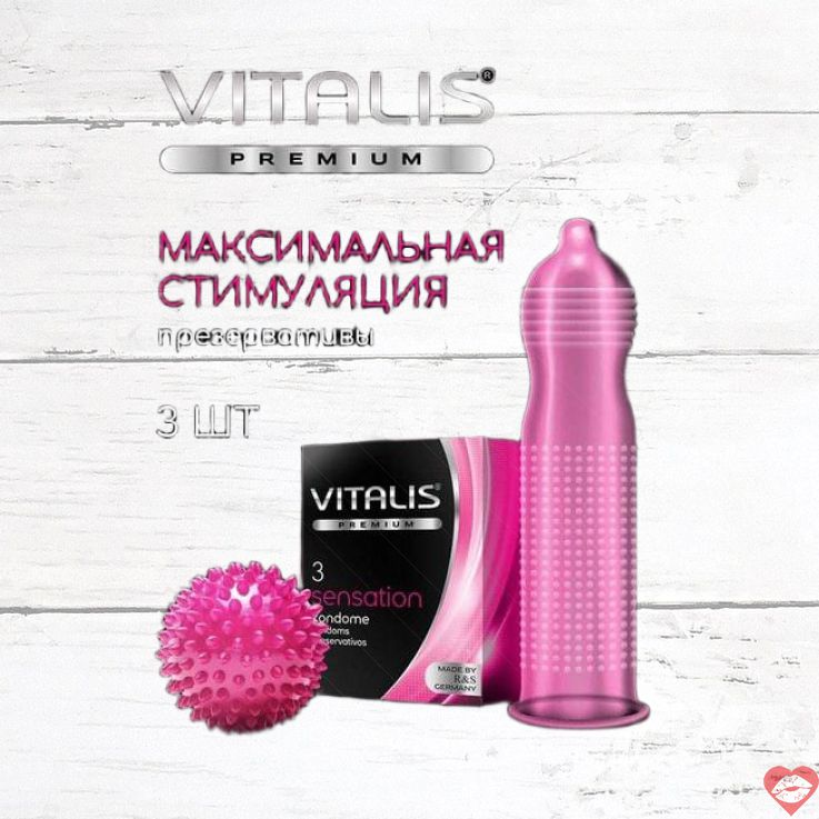 Bao Vitalis Premium vòng điểm 3 cái tăng khoái