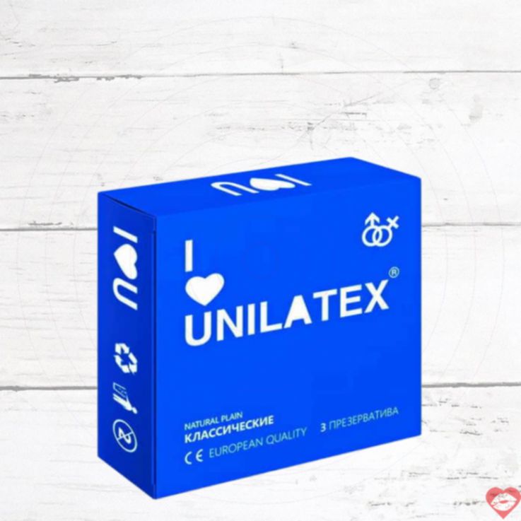 bao cao Unilatex Natural Plain 3 cái mỏng siêu bền