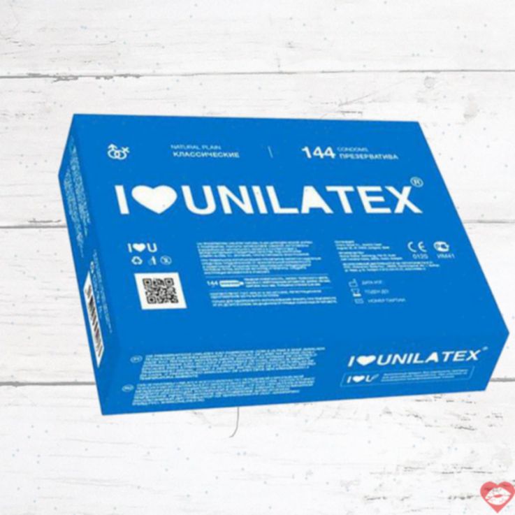 Unilatex Natural Plain Bao 144 Viên Siêu Lâu