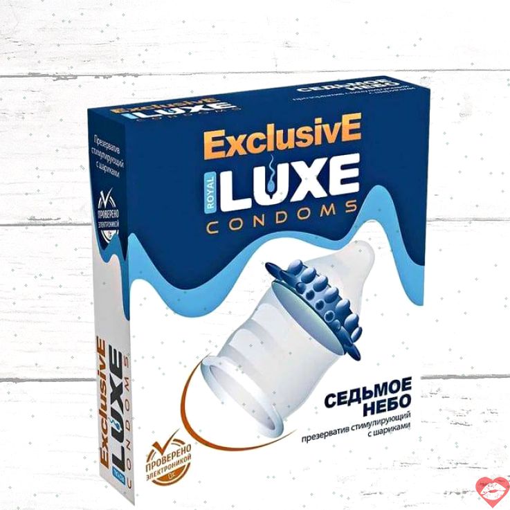 Luxe Exclusive 7th Sky Condom Gai Siêu Sướng 1cái