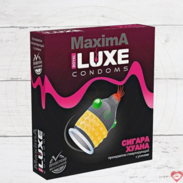 Luxe Maxima Cigar Juan Uốn Lưỡi Bi 1 Cái Siêu Kích Thích