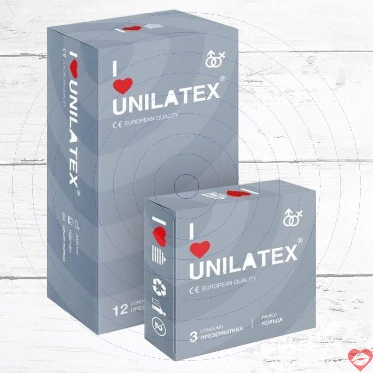 Unilatex bao cao su gân 12+3 an toàn tăng khoái cảm