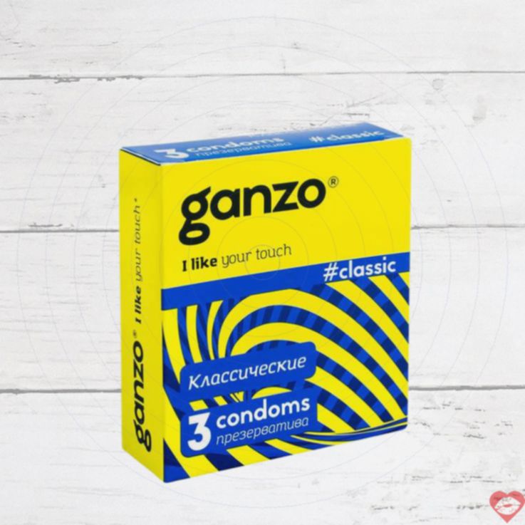 Ganzo Classic bao 3 cái mỏng mịn sợi bông
