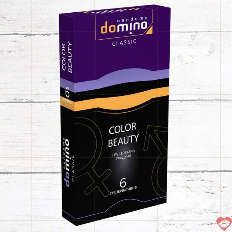 Preservatif Domino Colour 6 Cái Đa Sắc An Toàn Vui Vẻ