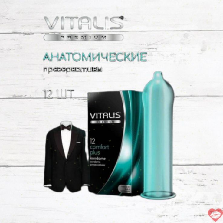 Bao Cao Su Vitalis Premium 12c 5.3cm An Toàn