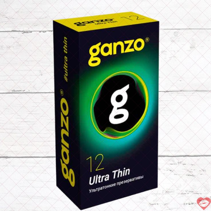 Bao Cao Ganzo Ultra Thin 12 Cái Cảm Giác Thiên Nhiên