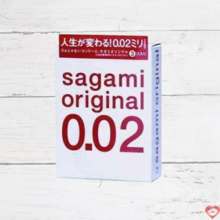 Sagami 0.02 Polyurethane Bao Mỏng Siêu Chắc 3 Cái