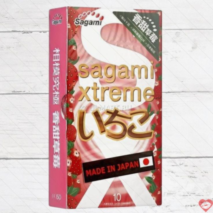 Sagami Xtreme dâu 0.04mm siêu mỏng 10 cái ngon miệng