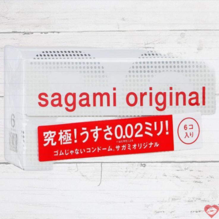 Sagami Original 0.02 Siêu Mỏng Pu 6 Cái An Toàn