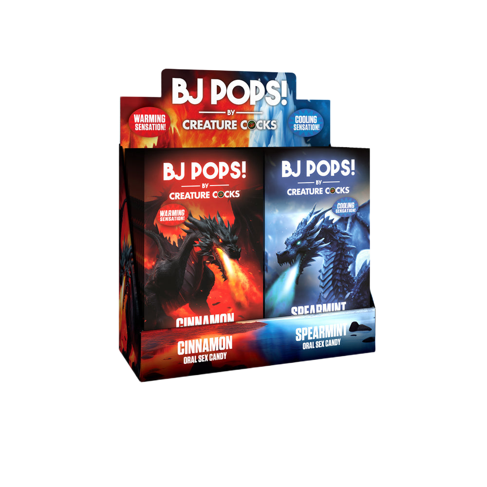 Creature Cocks BJ Pops Kẹo Lạnh Nóng Ngọt Ngào Kích Thích 