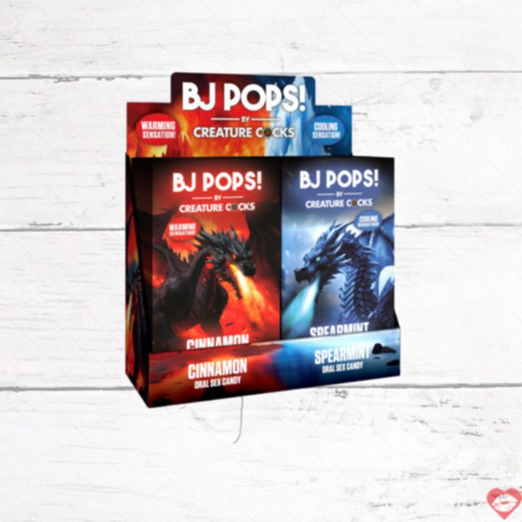 Creature Cocks BJ Pops Kẹo Lạnh Nóng Ngọt Ngào Kích Thích 