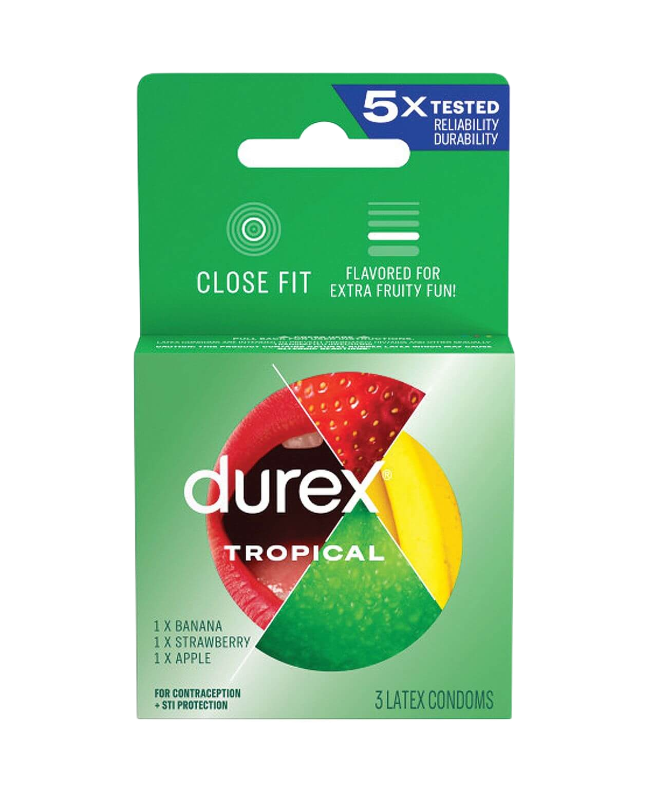 Baô Durex Tropical Hương 12 Miếng Nhiệt Đới Đam Mê 