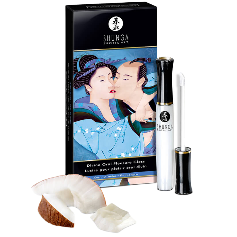 Shunga Lip Gloss Thổi Kèn Thơm Ngọt Dễ Dùng 