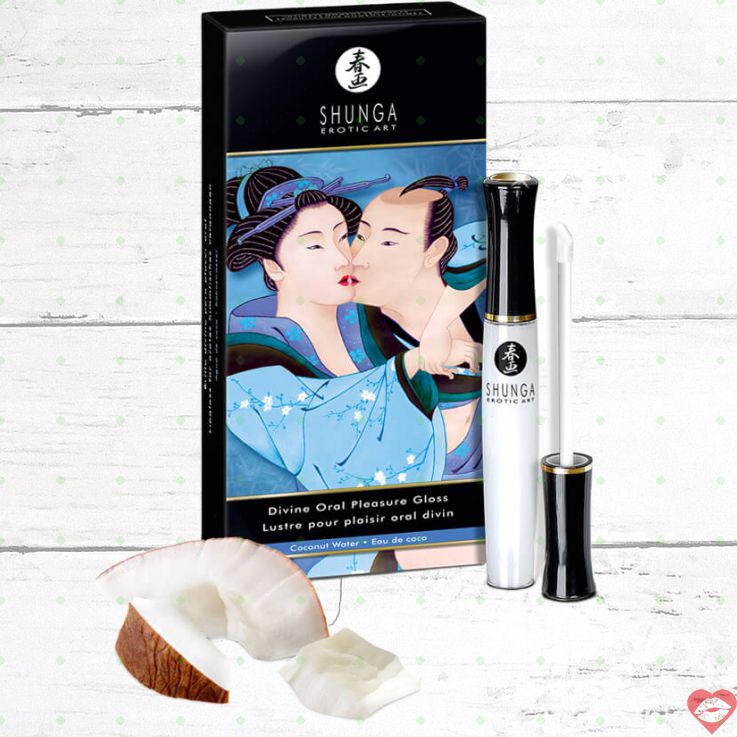 Shunga Lip Gloss Thổi Kèn Thơm Ngọt Dễ Dùng 
