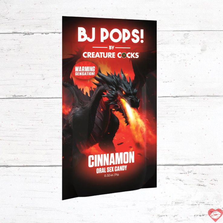 Creature Cocks BJ Pops Kẹo Lạnh Ngọt Bỏng Miệng Thú 