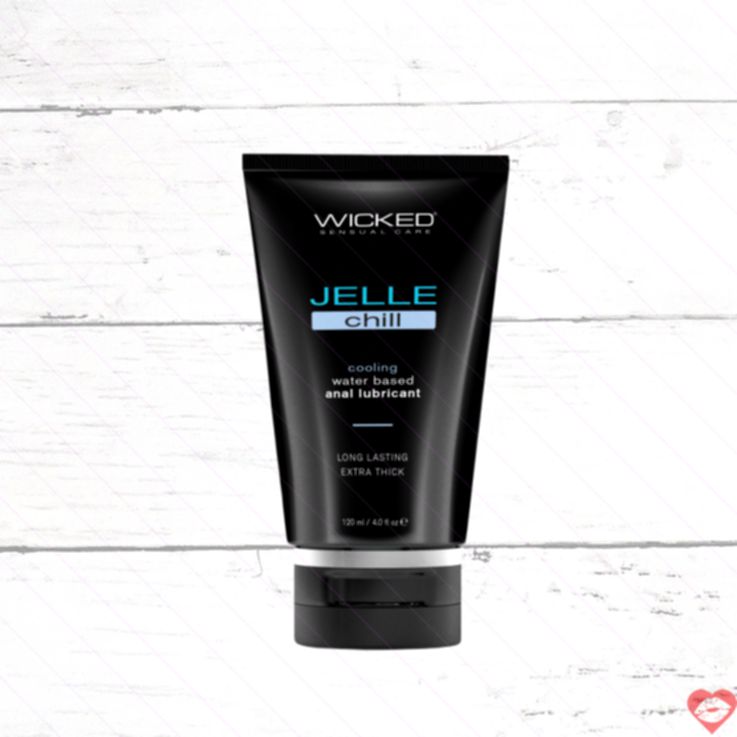 Wicked Jelle Chill 4oz Lube Lạnh Hậu Môn Siêu Mượt ❄️Thăng Hoa 
