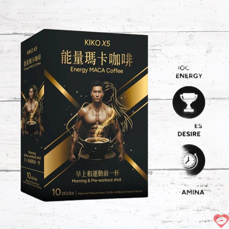 KIKO Maca Cà Phê 10 Gói Tăng Năng Lượng Cường Dục 