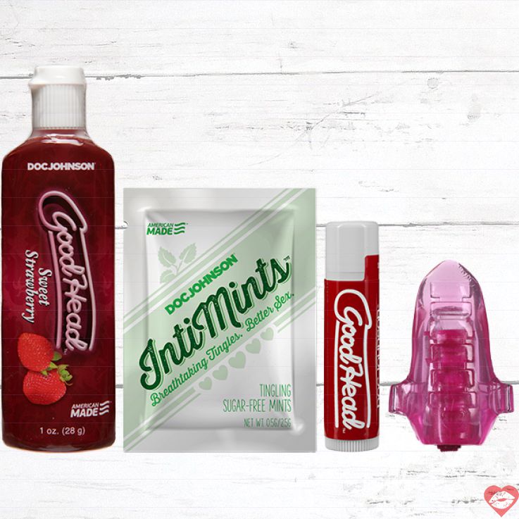 Doc Johnson GoodHead Kit Nữ Oral Khoái Lạc Tuyệt Vời 
