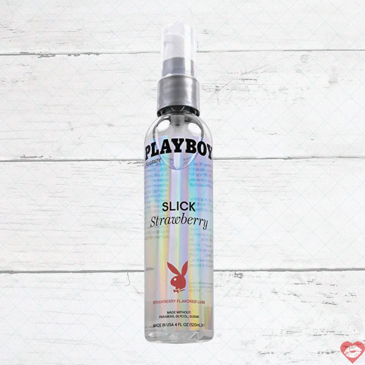 Playboy Slick Dâu H2O Lube, Ngọt Mặn Mịn Màng 
