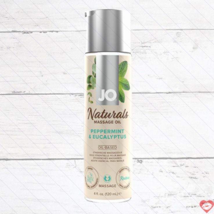 JO Naturals Dầu Massage Thơm Mịn Màng Dục Vọng 