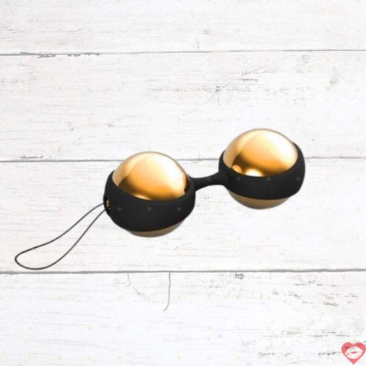 LELO Luna Beads Luxe Bi Kegel Thép Vàng 20K Sang Trọng Tuyệt Đỉnh 