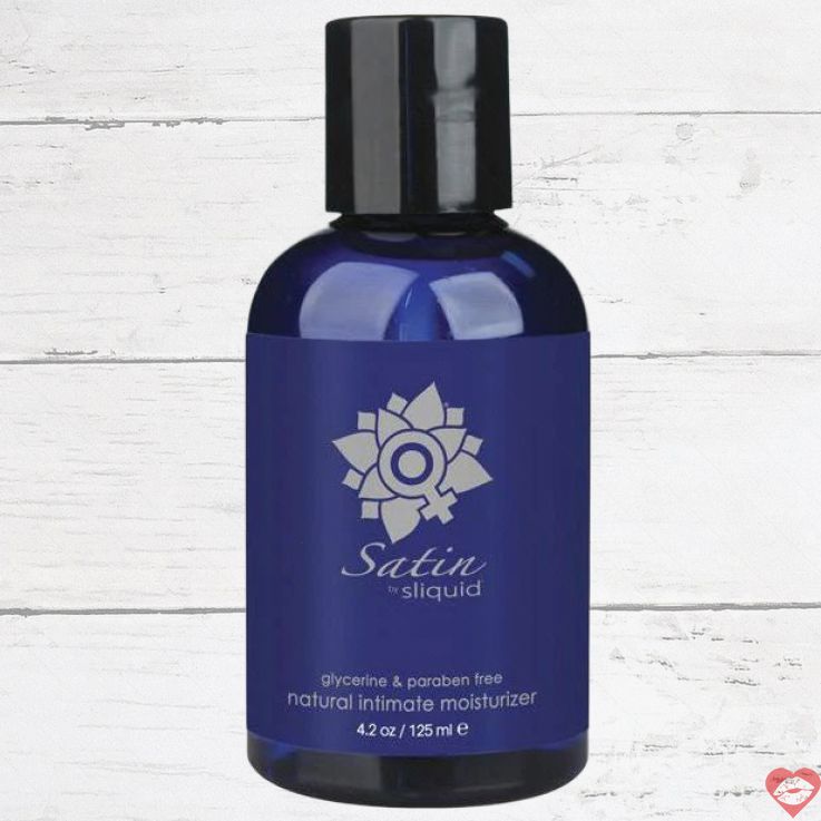 Sliquid Satin Lube 4.2oz Tự Nhiên Dưỡng Ẩm Hoàn Hảo 