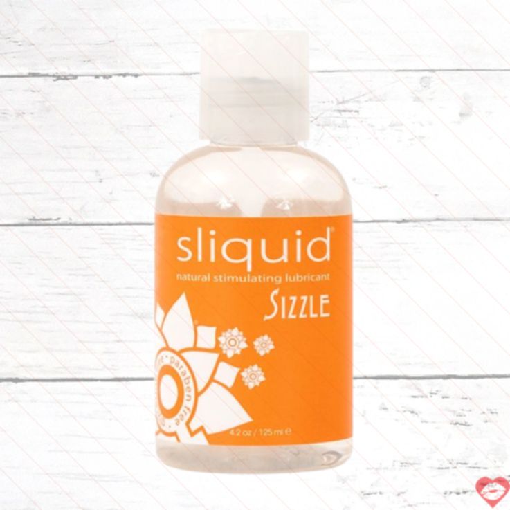 Sliquid Sizzle Lube Nóng Menthol Trơn Tru Cảm Giác Nồng Cháy 