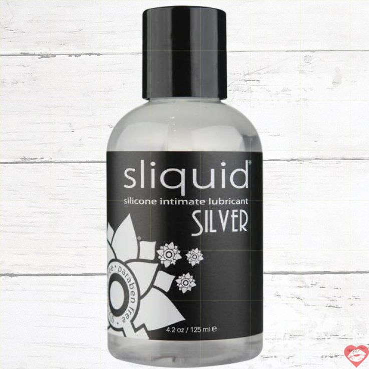Sliquid Silver Lube Silicone 4.2oz Bền Lâu Mượt Mà 