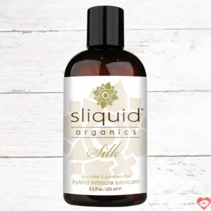 Sliquid Organics Silk Dầu Bôi Tự Nhiên Mịn Màng Thoải Mái 
