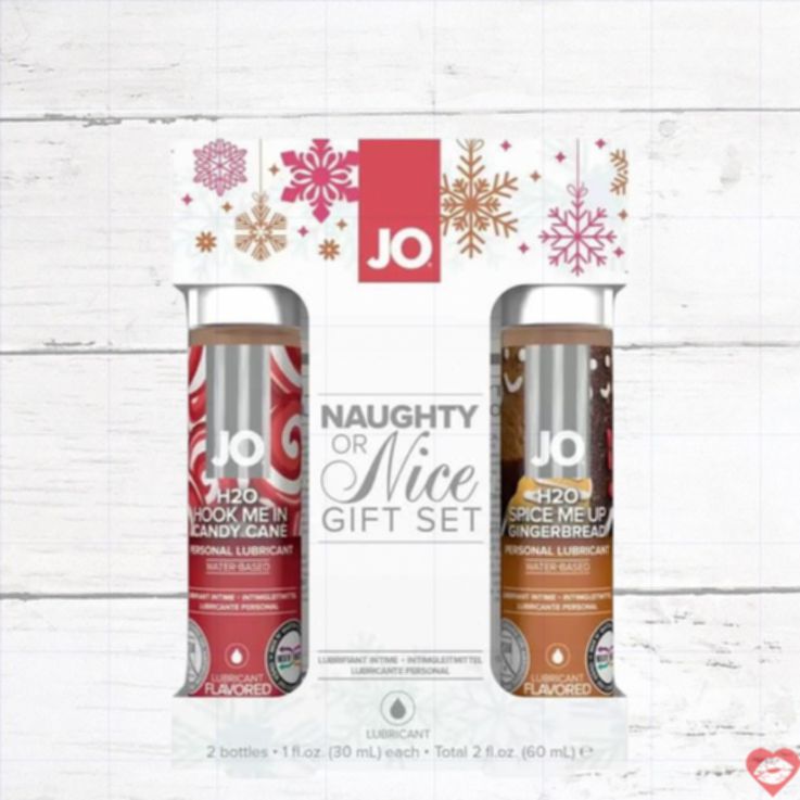 Set Lub JO Naughty Nice 2x30ml Oral Giáng Sinh 