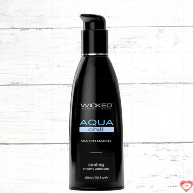 Wicked Aqua Chill Lube Lạnh 60ml, Thú Vị Kích Thích 