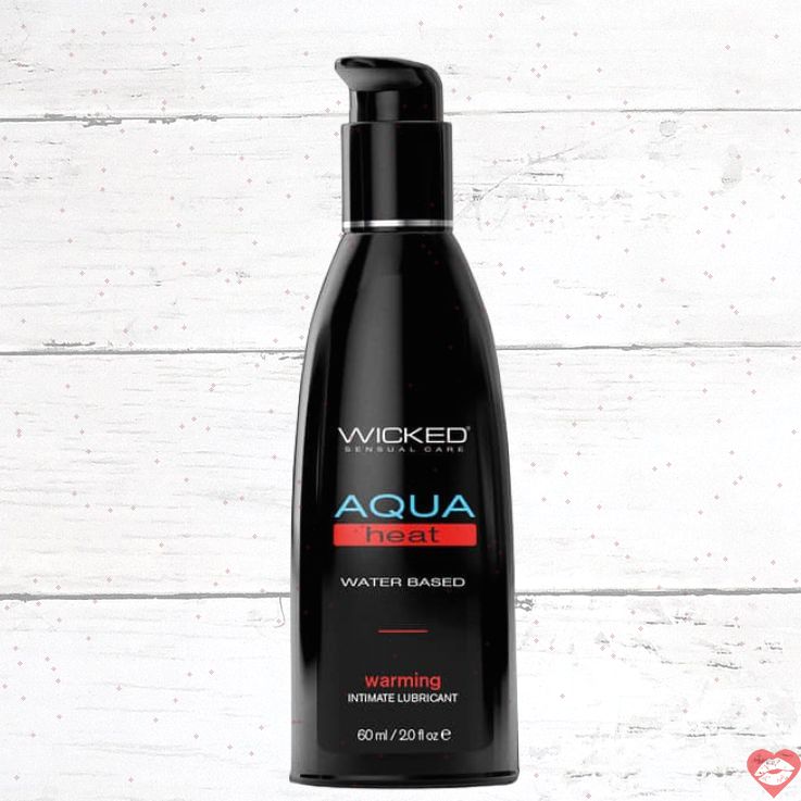 Wicked Aqua Heat Lube 60ml Nóng Bỏng Tăng Cảm 