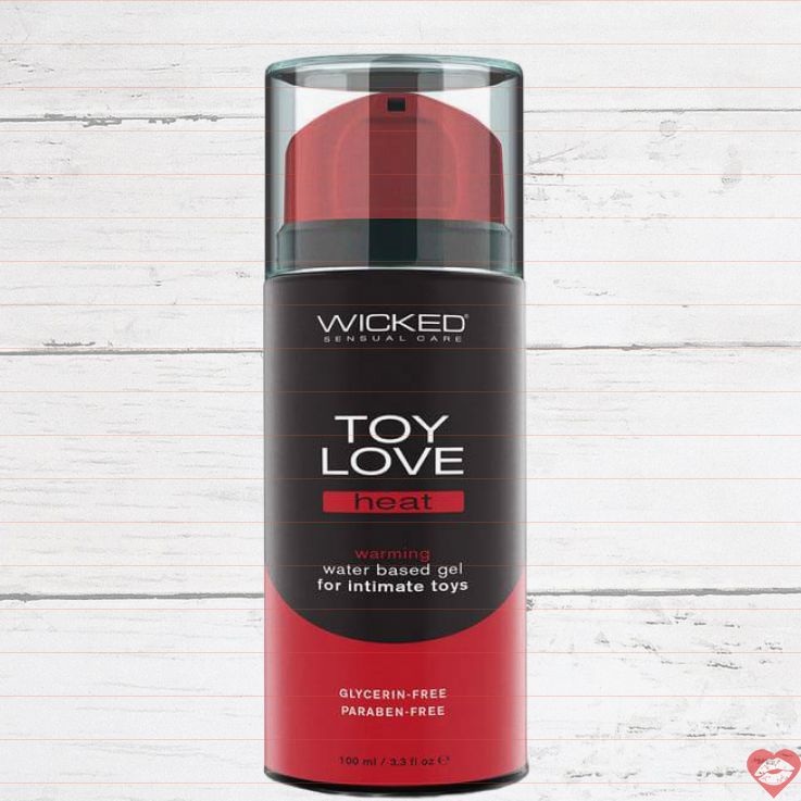 Wicked Toy Love Heat Lube 100ml Nóng Bỏng Trơn Dài 